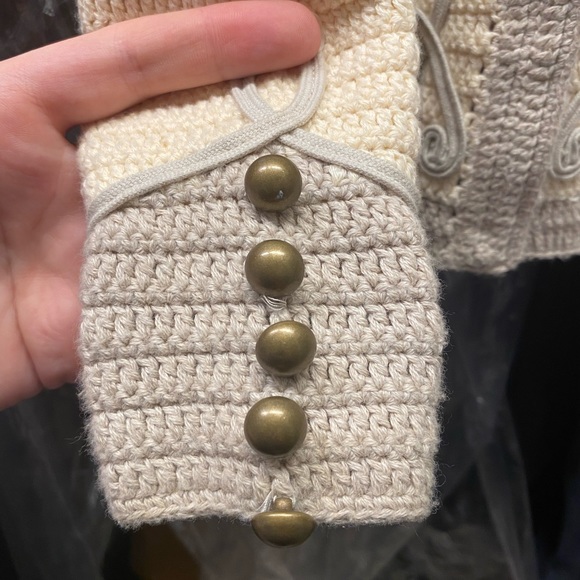 Native Funk and Flash Cotton Sweater Jacket with Embellishments. Size 2T. - Picture 2 of 10